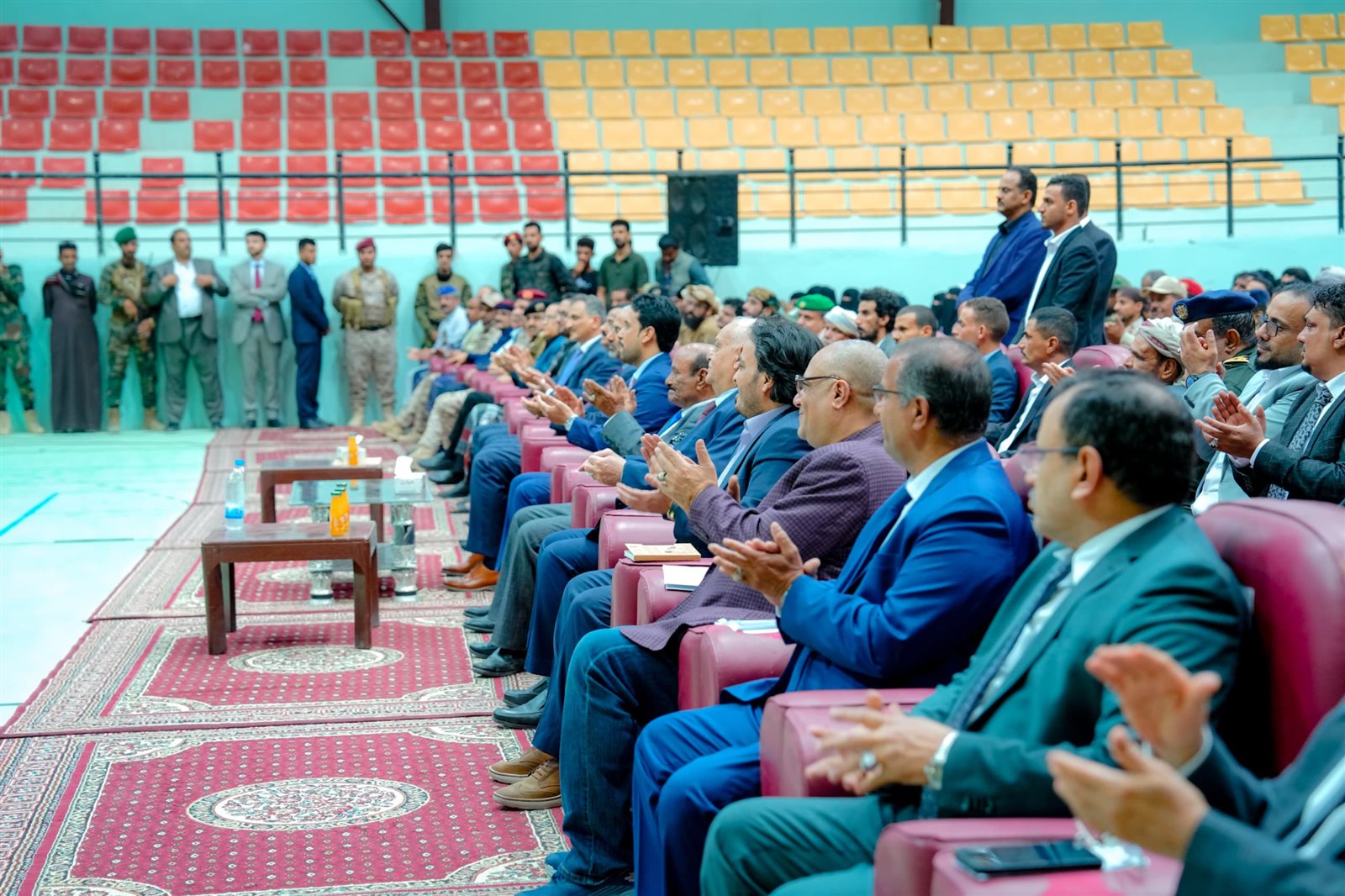 شبوة تحتفي بزيارة الرئيس الزُبيدي والوفد المرافق له