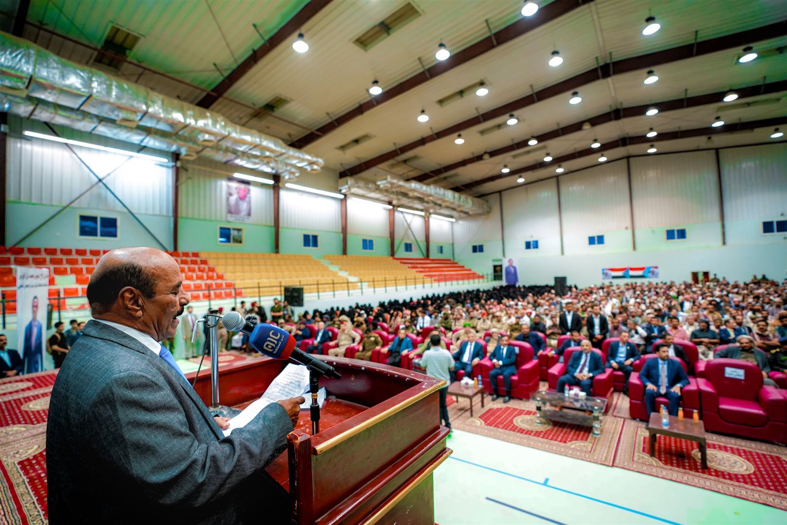 شبوة تحتفي بزيارة الرئيس الزُبيدي والوفد المرافق له