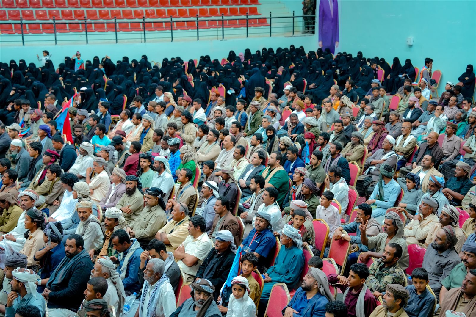 شبوة تحتفي بزيارة الرئيس الزُبيدي والوفد المرافق له