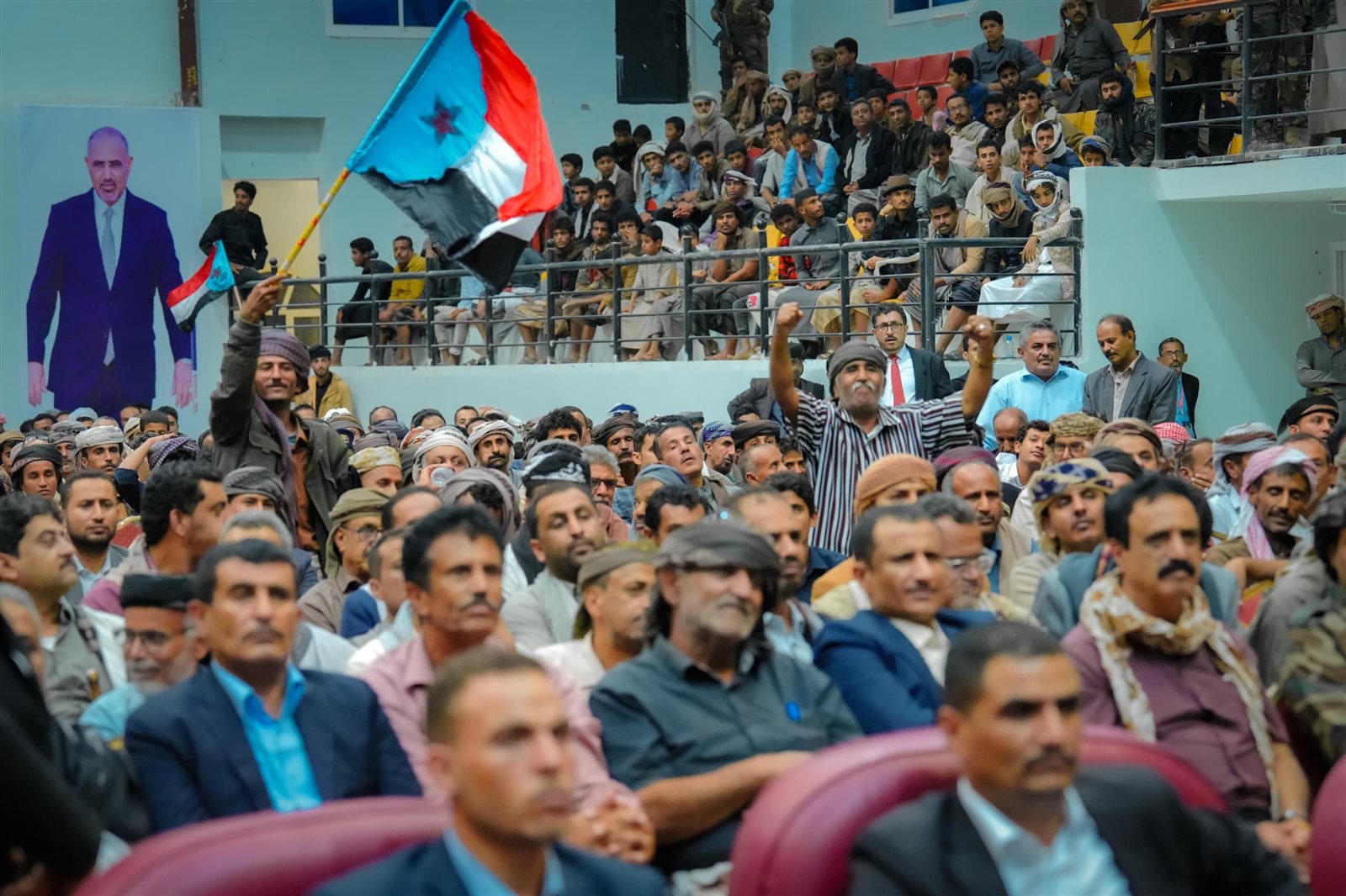 شبوة تحتفي بزيارة الرئيس الزُبيدي والوفد المرافق له