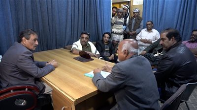 أمين محلي شبوة يتفقد مؤسسة الكهرباء بالمحافظة 