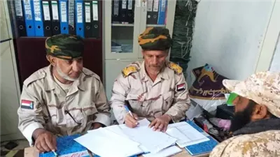 فريق تفتيش محور الضالع يتفقد اللواء الثالث مقاومة