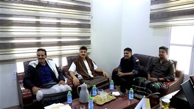 العميد المحمدي يلتقي اللواء فضل باعش والأخير يشيد بإنجازات النخبة