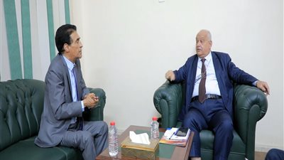 الوزير الوالي يلتقي شطارة والإعلامي جازوليت في العاصمة عدن