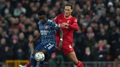 آرسنال يدمر ليفربول بثلاثية الوصافة