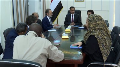 اجتماع يبحث أوجه التنسيق التنموي والمساعدات الإنسانية للأمم المتحدة بحضرموت