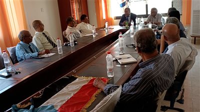 منسقية الانتقالي بجامعة عدن تعقد اجتماعاً بالقائمين بأعمال رؤساء إداراتها