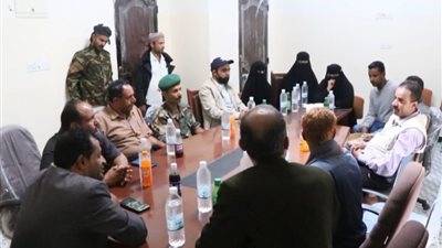 اجتماع للجنة التنسيقية لمشروع عدالة الأحداث بالضالع 