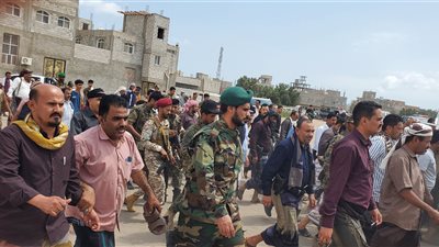 بموكب جنائزي مهيب.. تشييع جثمان الشهيد محمد المرهبي إلى مثواه الأخير في العاصمة عدن