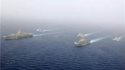 التحالف الدولي يستهدف أسلحة بحرية إيرانية بيد الحوثيين