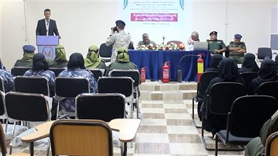 تدشين دورة تدريبية لعناصر الشرطة النسائية بساحل حضرموت 