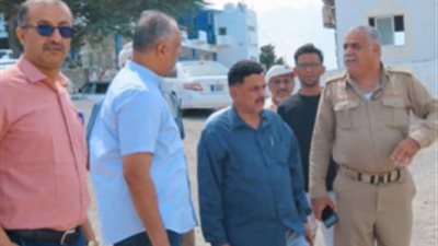 العميد الداعري والمهندس الماس يتفقدان مستشفى باصهيب العسكري