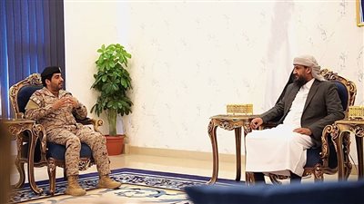 النائب المحرمي يلتقي قائد التحالف العربي بالعاصمة عدن