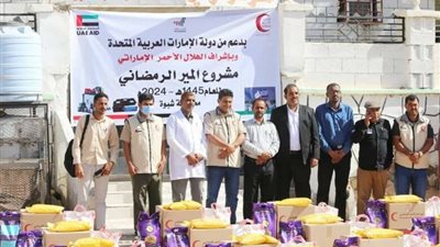 مشروع المير الرمضاني لهيئة الهلال الإماراتي يزفّ البهجة لمرضى شبوة 