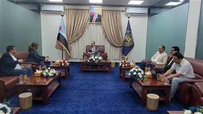 رئيس هيئة الشؤون الخارجية يبحث مع وفد منظمة 