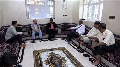 مناقشة مستوى سير أنشطة منظمة أطباء بلاحدود البلجيكية بشبوة