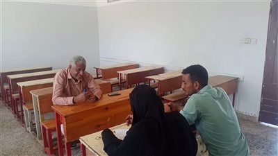 إدارة التعليم بانتقالي أبين تتفقد عددا من المدارس بمدينة الكود