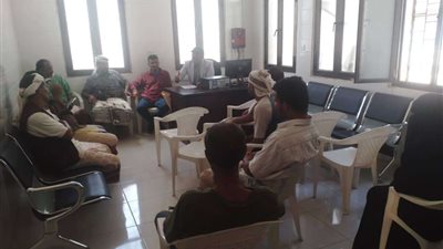 رئيس تنفيذية انتقالي سرار يتفقد المركز الصحي بالمديرية