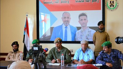 مؤتمر صحفي يُكشف عن إنجازات الحملة المُشتركة في إنهاء النزاع القبلي بالحد يافع