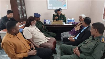 انتقالي حضرموت يشيد بدور الأجهزة الأمنية في حفظ الأمن والاستقرار بمديرية غيل باوزير