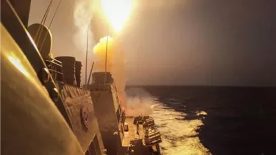 عاجل.. الجيش الأمريكي: دمرنا مسيّرة أطلقتها مليشيا الحوثي الإرهابية فوق البحر الأحمر