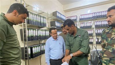 رئيس تنفيذية انتقالي لحج يطلع على نتائج الحملة الأمنية بمديرية الحد يافع