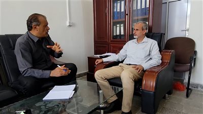 الوكيل الشبحي يناقش مع منسق الصحة بمنظمة اليونيسف جملة من المشاريع الجديدة