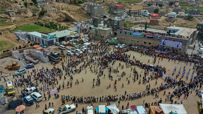 أبناء يافع يختتمون مهرجانات الموروث الثقافي بحفل مميز في مديرية المفلحي