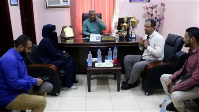 الأمانة العامة تزور مكتب التربية بالمعلا وتتفقد سير امتحانات الثانوية بالمديرية