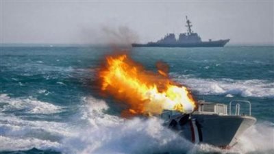 القيادة المركزية الأمريكية تعلن تدمير 3 زوارق حوثية 