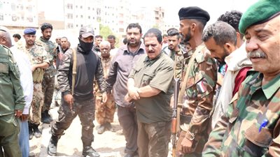 تشييع رسمي وشعبي لجثمان الشهيد الجندي في شرطة عدن محمد صالح الورد