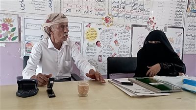 رئيس انتقالي مودية يطلع على أوضاع روضة 18 أغسطس بالمديرية