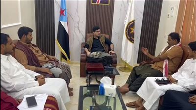 رئيس انتقالي المهرة يلتقي اللجنة التحضيرية لنقابة المهندسين الجنوبيين بالمحافظة 