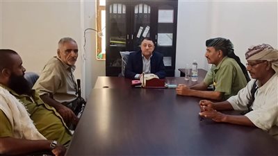 لقاء في أبين يناقش الأوضاع الأمنية والخدمية في مديريتي أحور وجيشان