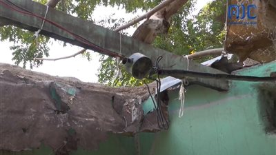  تحت وطأة الأمطار.. انهيار سقوف منازل على رؤوس ساكنيها في منطقة الخداد بلحج 