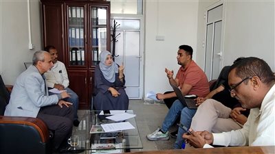 الوكيل الشبحي يناقش أنشطة منظمة ديم للتنمية