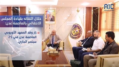 نتائج زيارة الوفد الأوروبي إلى عدن ومحافظات الجنوب #فيديوجرافيك