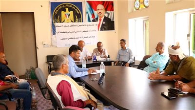 لقاء تشاوري في حالمين لمواجهة الشائعات المعادية للمجلس الانتقالي
