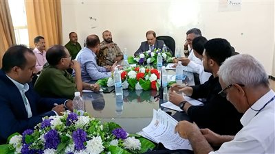 السلطة المحلية بالضالع تناقش خطة موازنة المحافظة للعام المقبل