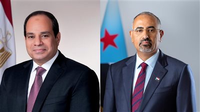 الرئيس الزُبيدي يهنئ الرئيس عبدالفتاح السيسي بذكرى انتصار السادس من أكتوبر