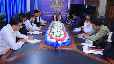 رئيس الهيئة المساعدة بوادي حضرموت يلتقي لجنة رصد الانتهاكات لمليونية الهوية الجنوبية