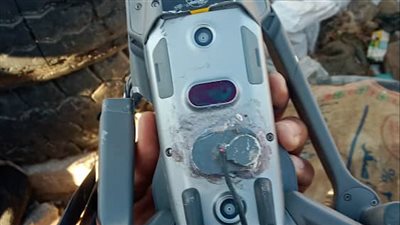 المقاومة الجنوبية تسقط طائرة استطلاع مسّيرة في جبهة الحد بيافع