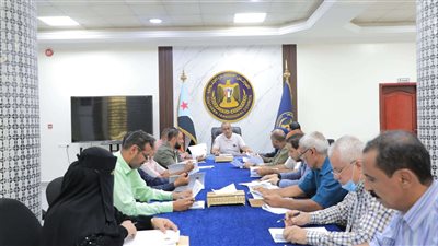 الأمانة العامة تناقش تقرير المشهد الاقتصادي والخدمي في العاصمة عدن ومحافظات الجنوب