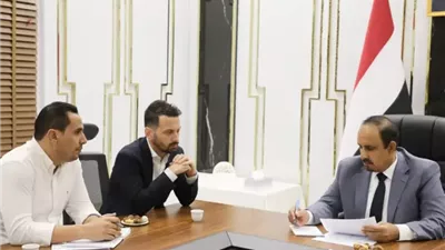 محافظ حضرموت يبحث مع برنامج الأمم المتحدة الإنمائي تنسيق الجهود 