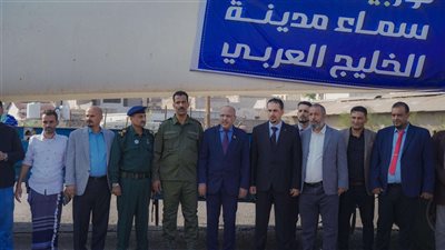 الكثيري يدشن وصول أول توربين رياح عملاق على مستوى الجنوب