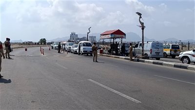 قوات الشرطة العسكرية الجنوبية تواصل حملة منع السلاح في العاصمة عدن