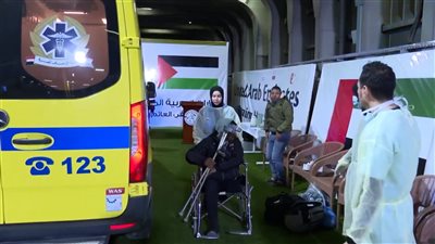 المستشفى الإماراتي العائم بالعريش يستقبل 30 مريضا فلسطينيا