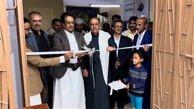 افتتاح قاعة محكمة عتق الابتدائية بعد إعادة تأهيلها في شبوة