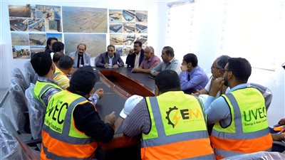 بدعم إماراتي.. تدشين أعمال تركيب ألواح محطة الطاقة الشمسية في شبوة