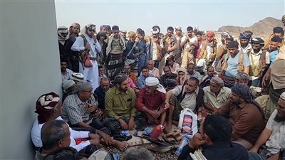 العميد المشوشي يلتقي مشايخ وأعيان قبائل مديرية مودية بأبين 